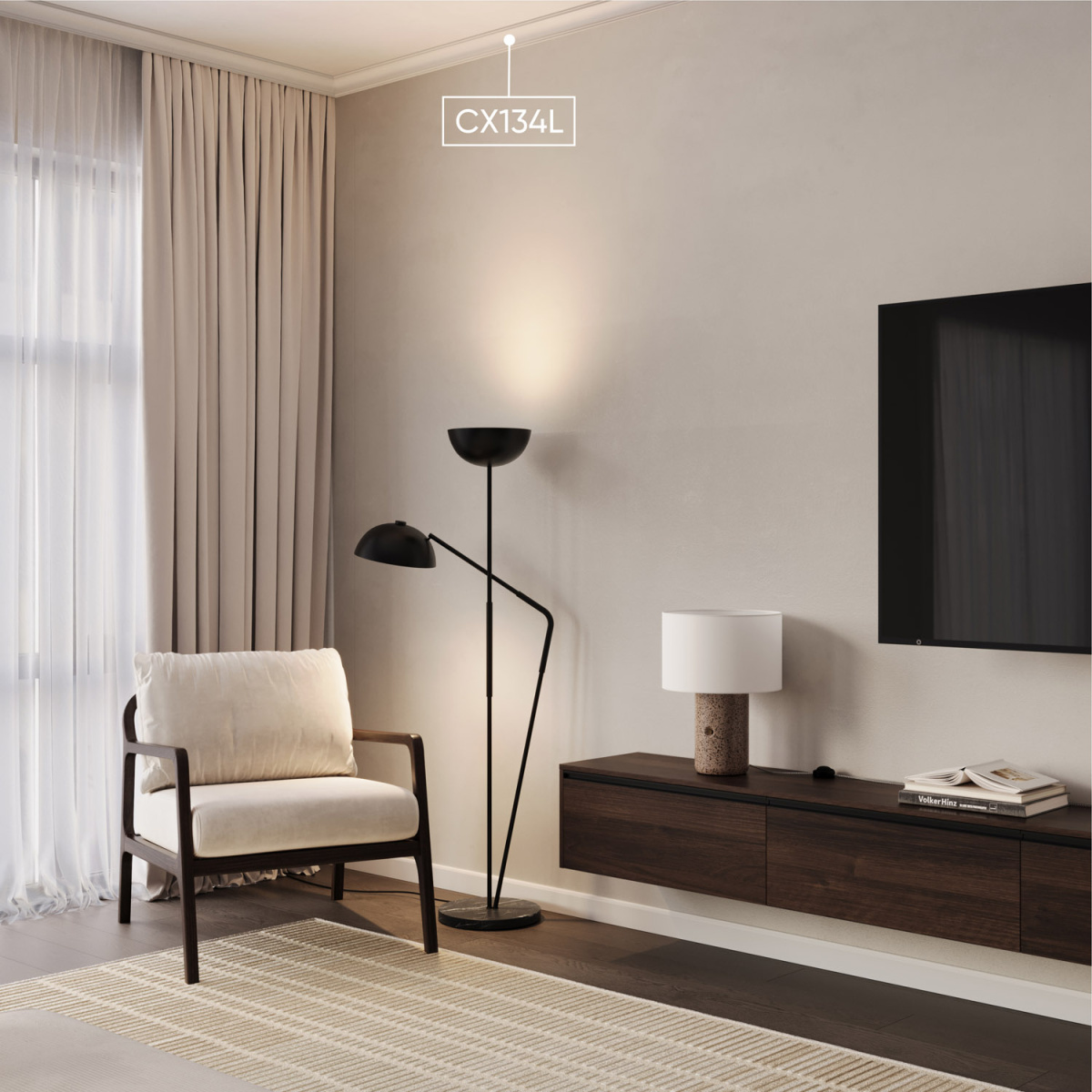 Карниз Q Decor CX134L