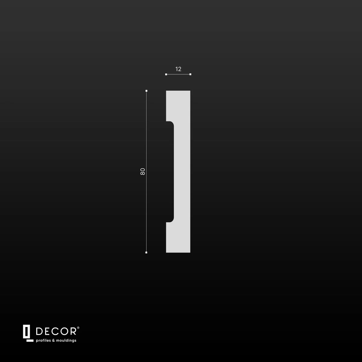 Плинтус Q Decor SX032