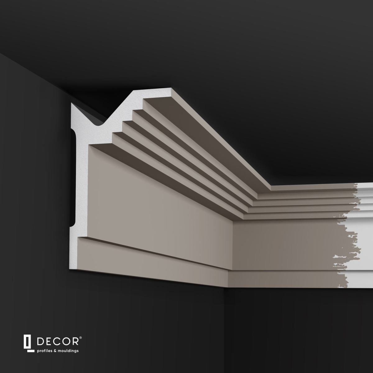 Карниз Q Decor CX132L