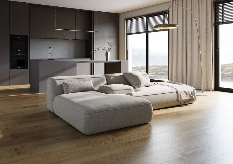 Кварцевый паркет Quartz Parquet Престиж Дуб Муссон 1258-02