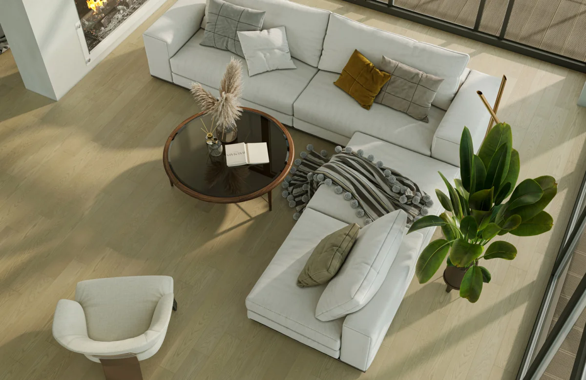 Кварцевый паркет Quartz Parquet Классик Дуб Карельский 419 7/1.2