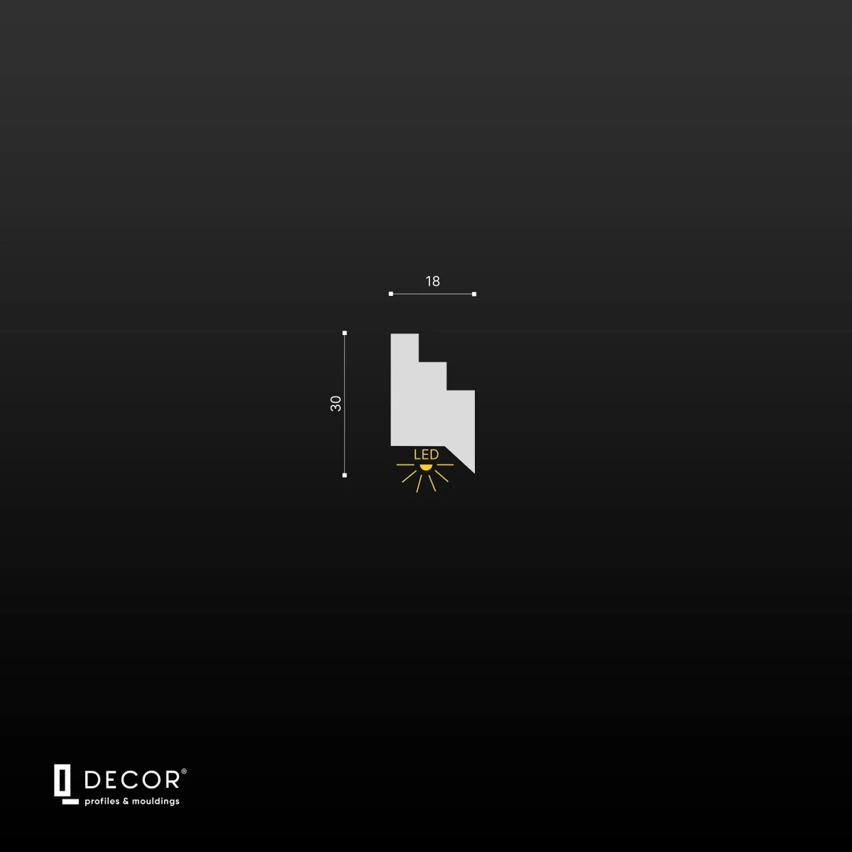 Молдинг Q Decor BX090L