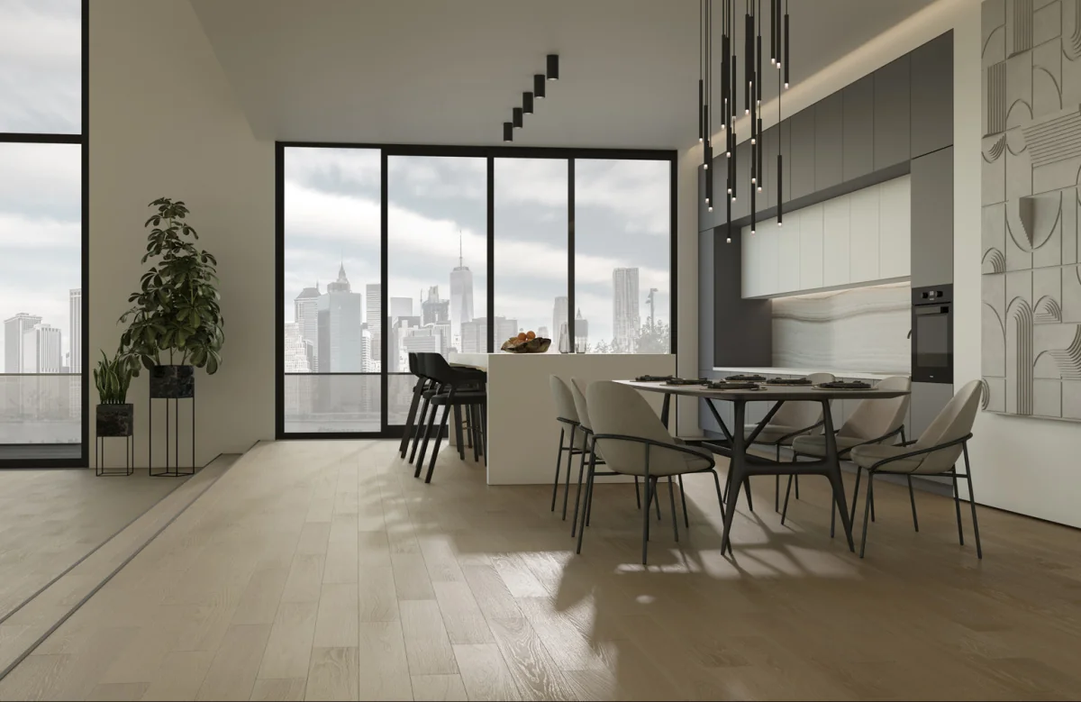 Кварцевый паркет Quartz Parquet Классик Дуб Австрийский 418 7/1.2