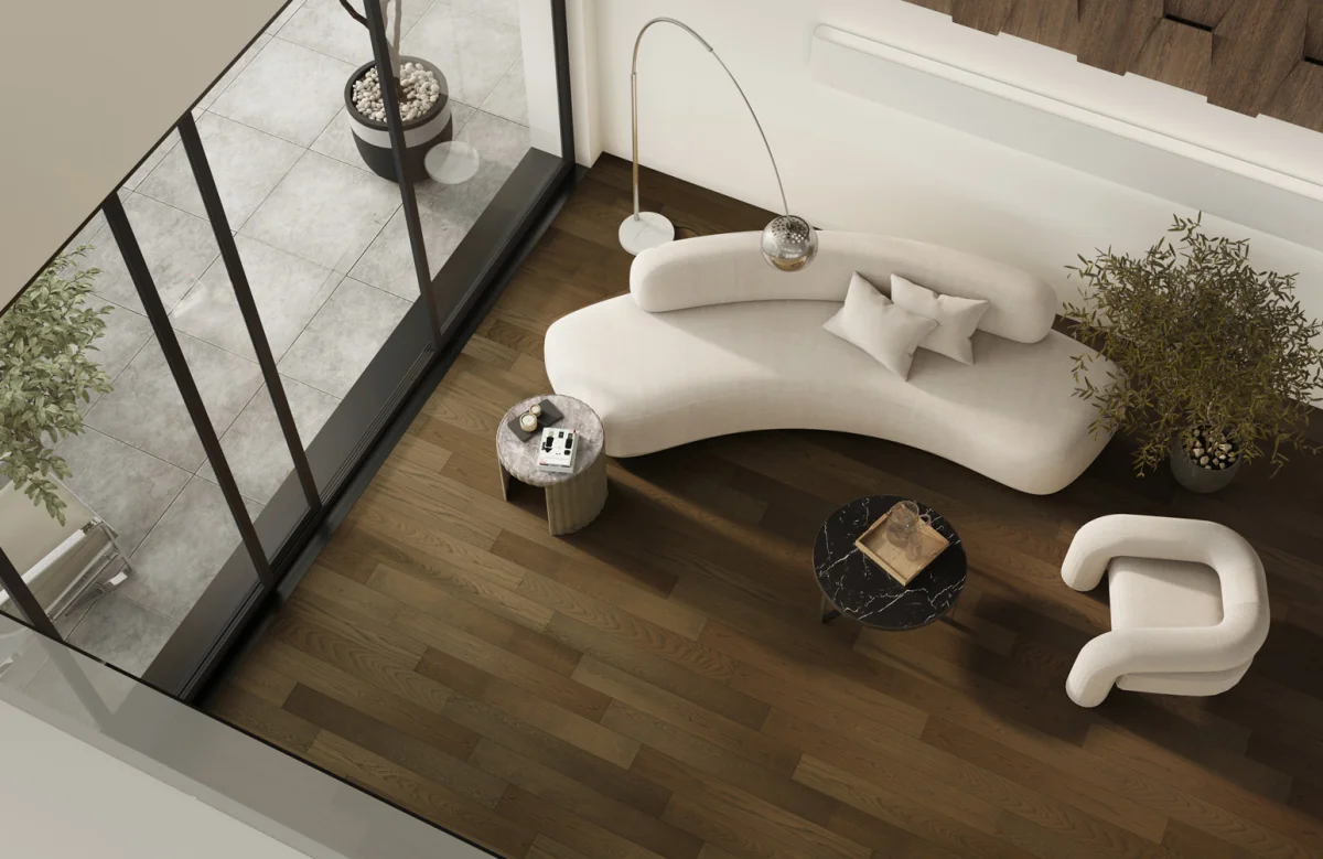 Кварцевый паркет Quartz Parquet Классик Дуб Брауни 413 7/1.2