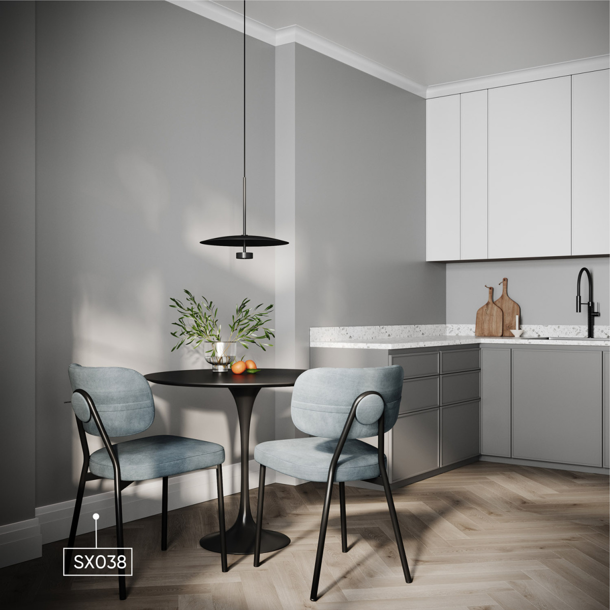 Плинтус Q Decor SX038