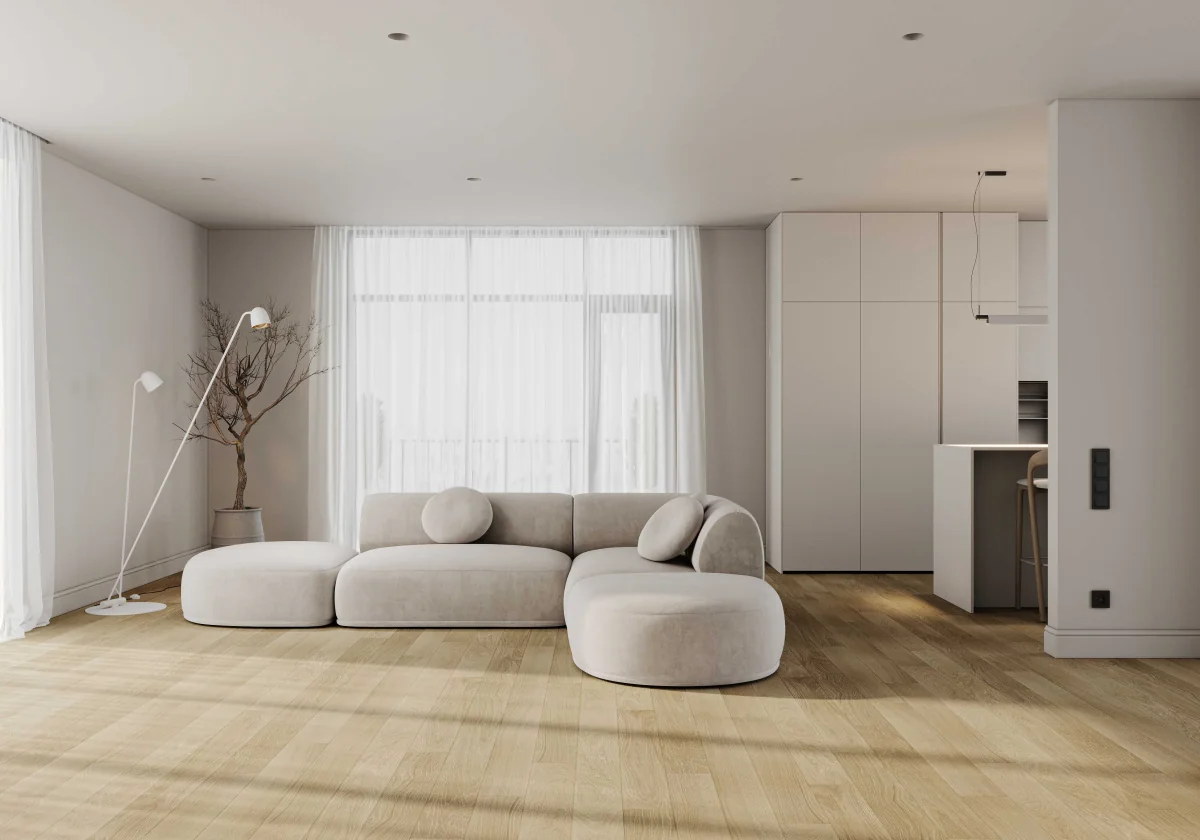 Кварцевый паркет Quartz Parquet Классик Дуб Хельсинки 1258-58 7/1.2