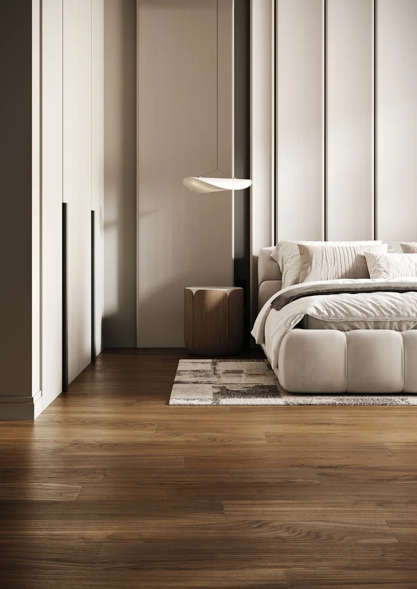 Кварцевый паркет Quartz Parquet Классик Орех Американский 400-29 5/0.6