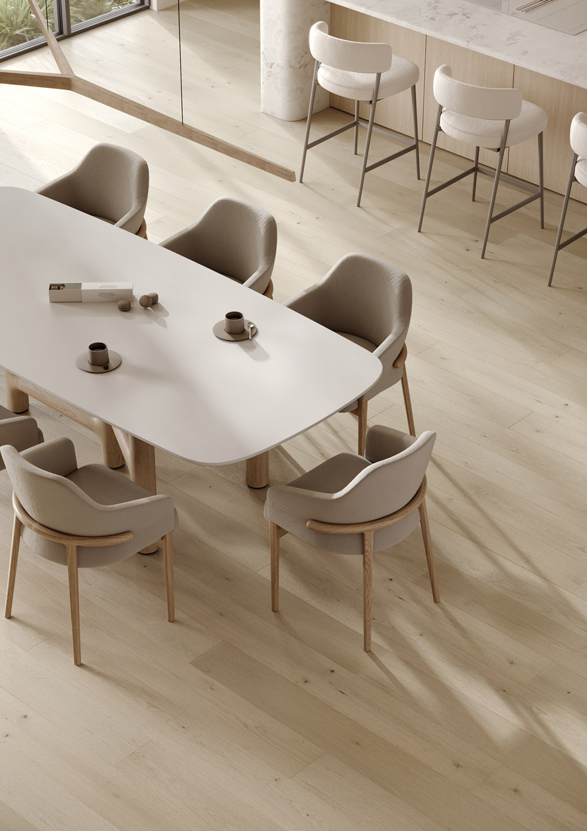 Кварцевый паркет Quartz Parquet Престиж Дуб Маскарпоне 1258-06 