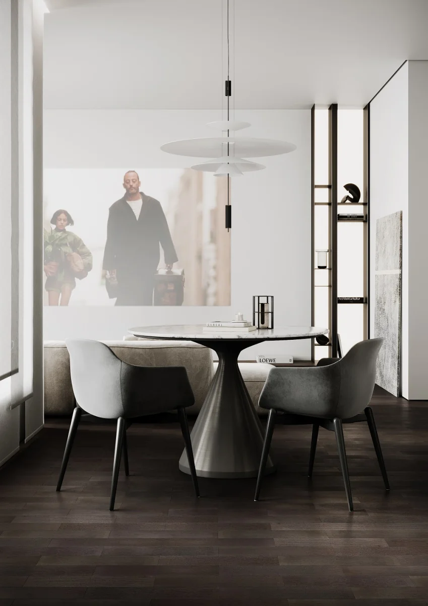 Кварцевый паркет Quartz Parquet Штучный паркет Дуб Смоляной 44-1258-01 5/0,6 мм
