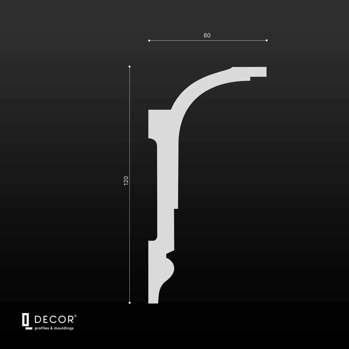 Карниз Q Decor CX128