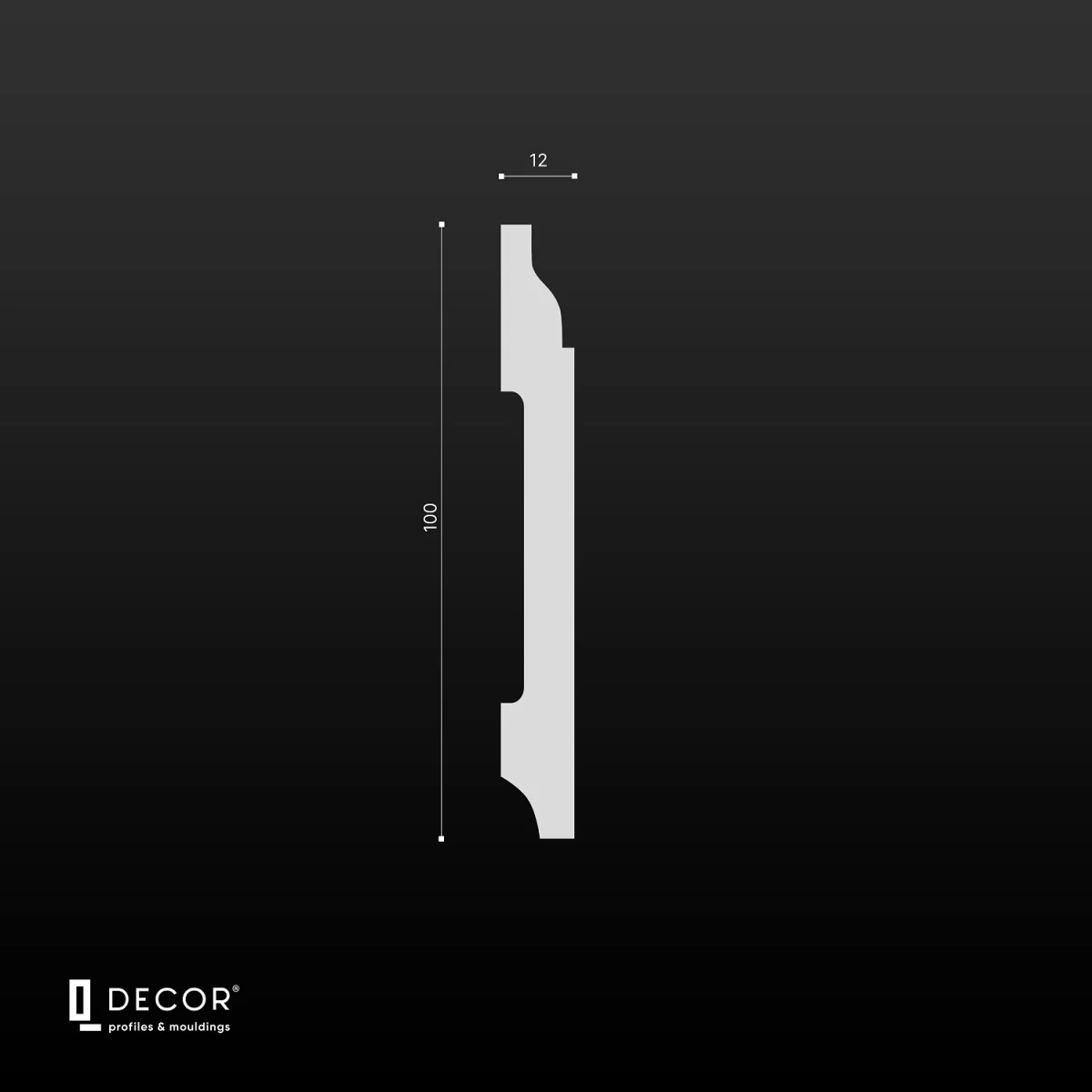 Плинтус Q Decor SX018
